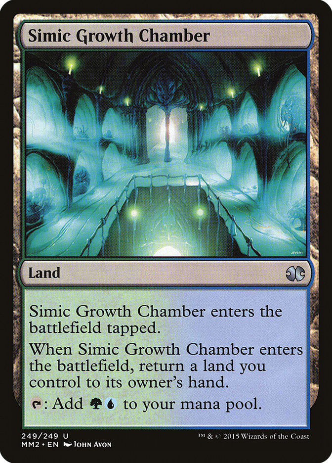 Simic Growth Chamber [Modern Masters 2015] | Anubis Games and Hobby