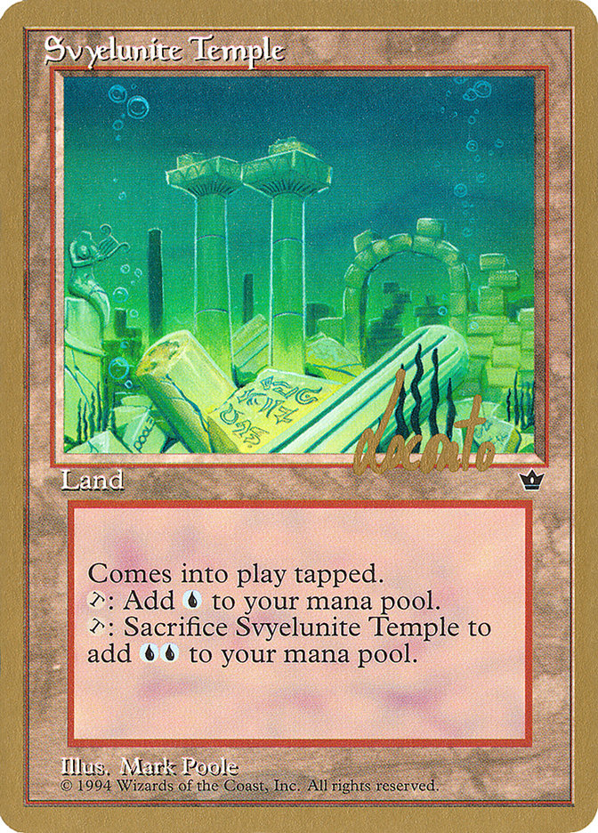 Svyelunite Temple (Michael Loconto) [Pro Tour Collector Set] | Anubis Games and Hobby