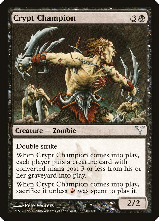 Crypt Champion [Dissension] | Anubis Games and Hobby