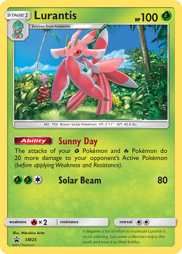 Lurantis (SM25) [Sun & Moon: Black Star Promos] | Anubis Games and Hobby