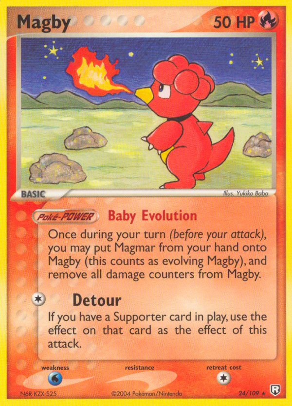 Magby (24/109) [EX: Team Rocket Returns] | Anubis Games and Hobby
