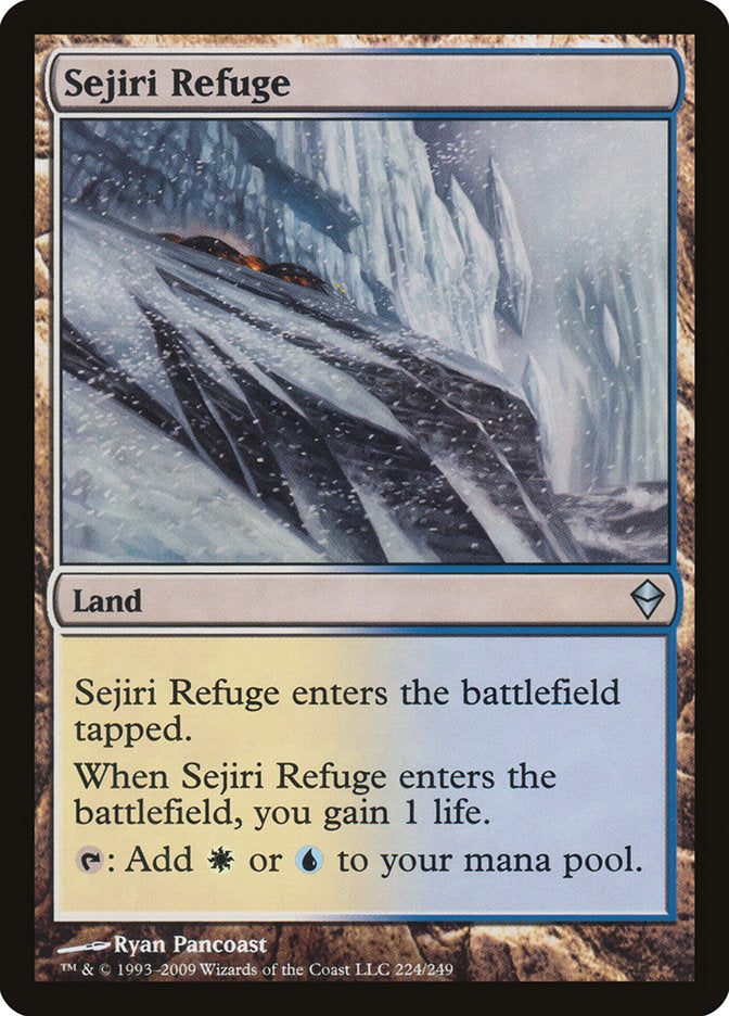 Sejiri Refuge [Zendikar] | Anubis Games and Hobby