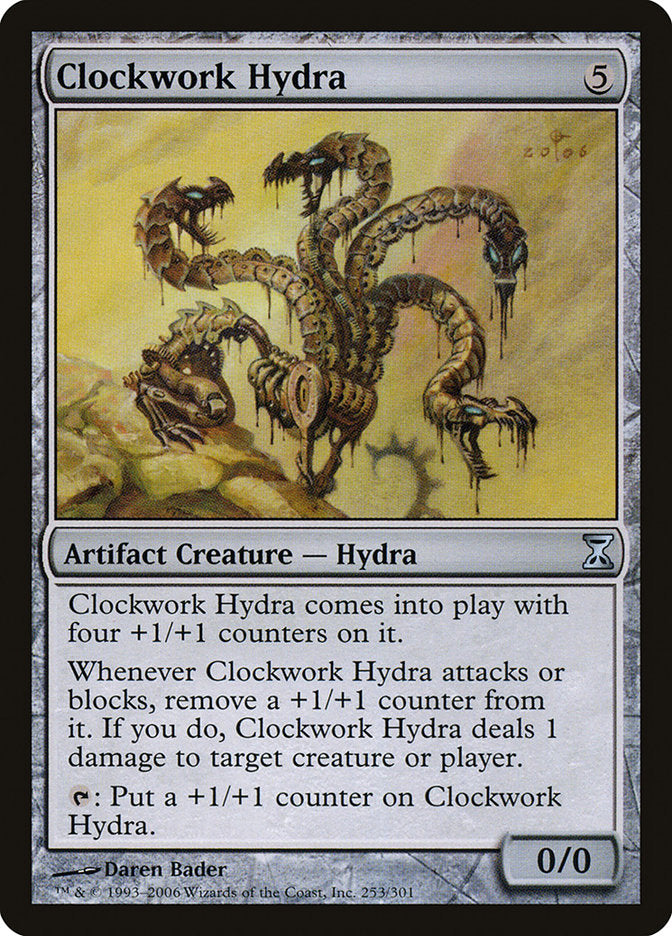 Clockwork Hydra [Time Spiral] | Anubis Games and Hobby