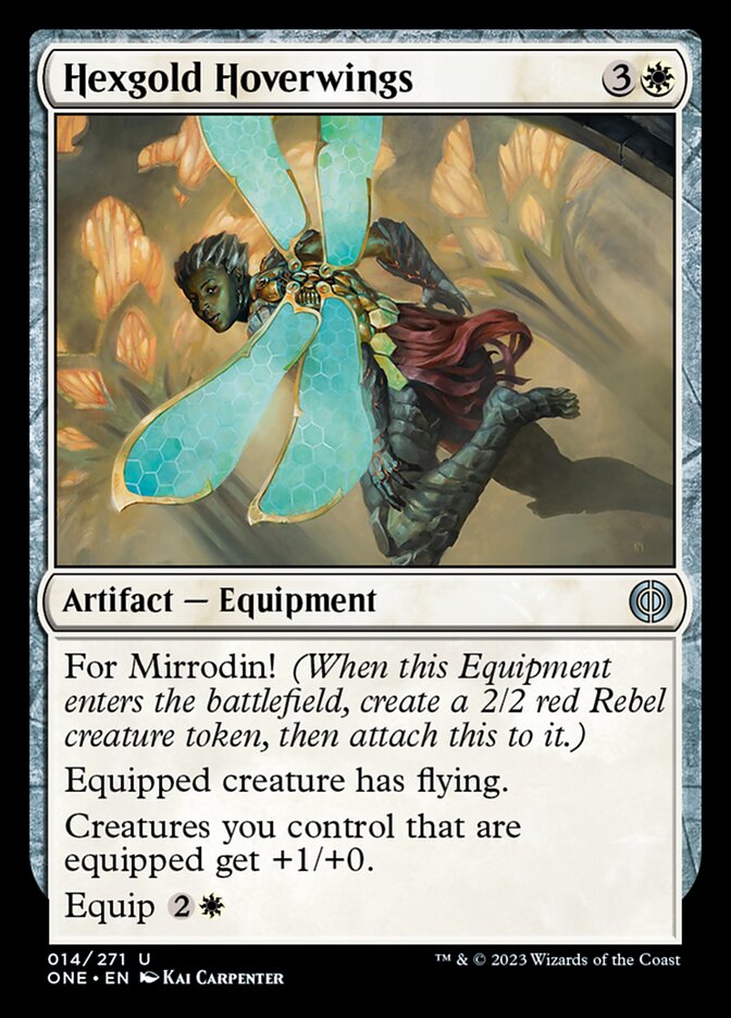 Hexgold Hoverwings [Phyrexia: All Will Be One] | Anubis Games and Hobby