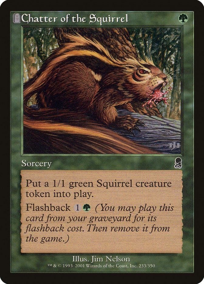 Chatter of the Squirrel [Odyssey] | Anubis Games and Hobby