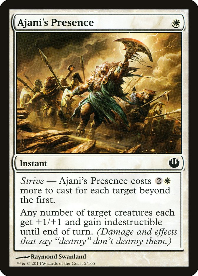 Ajani's Presence [Journey into Nyx] | Anubis Games and Hobby