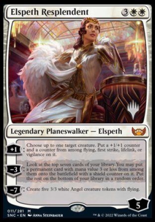 Elspeth Resplendent (Promo Pack) [Streets of New Capenna Promos] | Anubis Games and Hobby