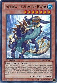 Poseidra, the Atlantean Dragon [Structure Deck: Realm of the Sea Emperor] [SDRE-EN001] | Anubis Games and Hobby