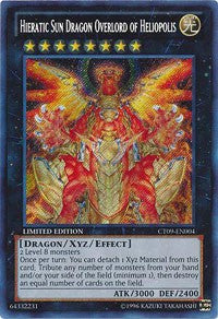 Hieratic Sun Dragon Overlord of Heliopolis [2012 Collectors Tin] [CT09-EN004] | Anubis Games and Hobby