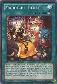 Madolche Ticket [Abyss Rising] [ABYR-EN061] | Anubis Games and Hobby