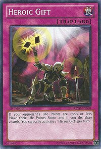 Heroic Gift [Abyss Rising] [ABYR-EN068] | Anubis Games and Hobby