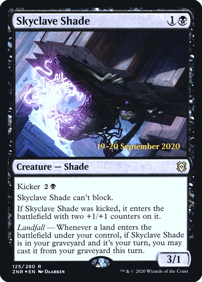 Skyclave Shade [Zendikar Rising Prerelease Promos] | Anubis Games and Hobby