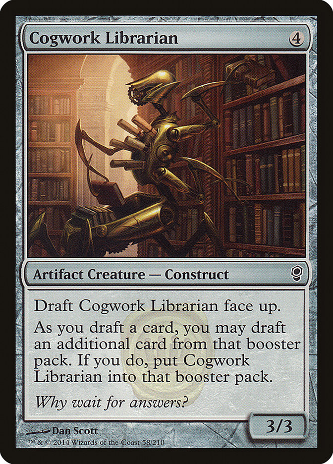 Cogwork Librarian [Conspiracy] | Anubis Games and Hobby