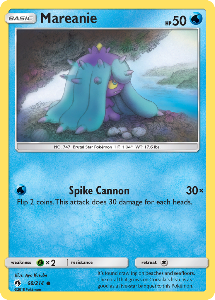 Mareanie (68/214) [Sun & Moon: Lost Thunder] | Anubis Games and Hobby