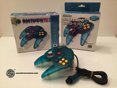 Nintendo 64 Clear White & Blue Controller - JP Nintendo 64 | Anubis Games and Hobby