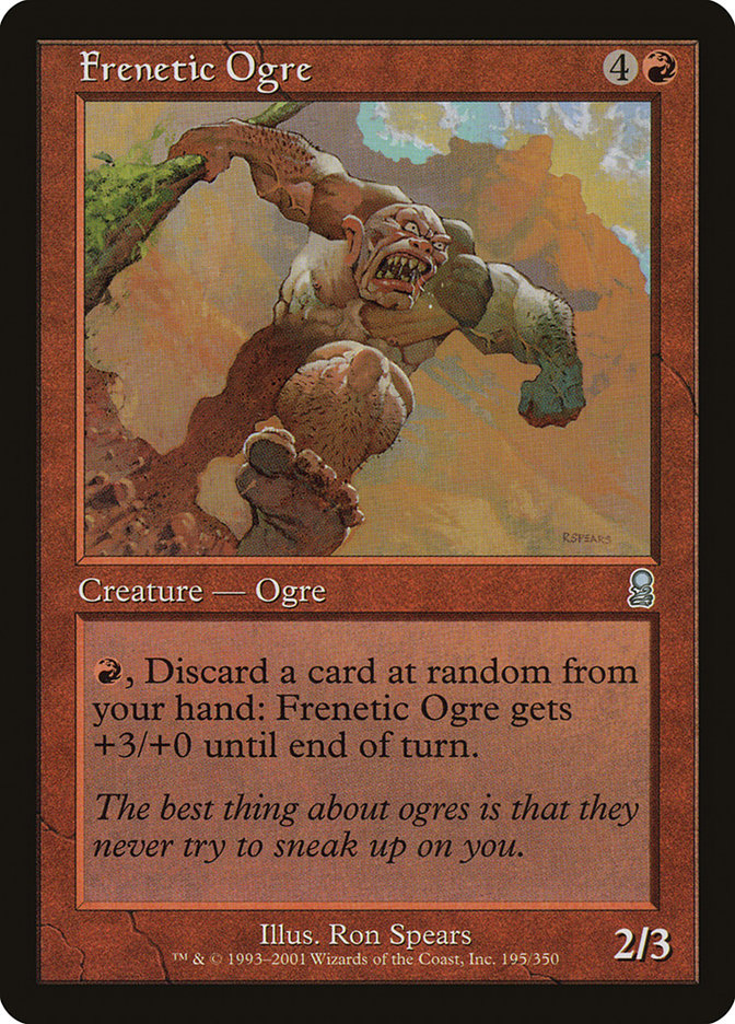 Frenetic Ogre [Odyssey] | Anubis Games and Hobby