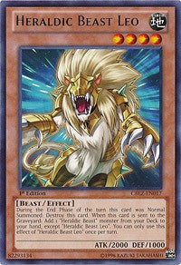 Heraldic Beast Leo [Cosmo Blazer] [CBLZ-EN017] | Anubis Games and Hobby