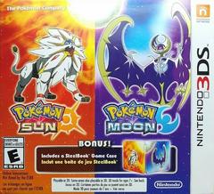 Pokemon Sun & Pokemon Moon [Steelbook Edition] - Nintendo 3DS | Anubis Games and Hobby