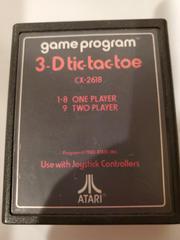 3D Tic Tac Toe [Text Label] - Atari 2600 | Anubis Games and Hobby