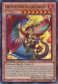 Fire King High Avatar Garunix [Structure Deck: Onslaught of the Fire Kings] [SDOK-EN001] | Anubis Games and Hobby