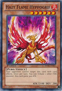 Hazy Flame Hyppogrif [Structure Deck: Onslaught of the Fire Kings] [SDOK-EN007] | Anubis Games and Hobby