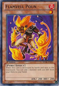 Flamvell Poun [Structure Deck: Onslaught of the Fire Kings] [SDOK-EN010] | Anubis Games and Hobby