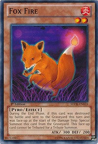 Fox Fire [Structure Deck: Onslaught of the Fire Kings] [SDOK-EN018] | Anubis Games and Hobby