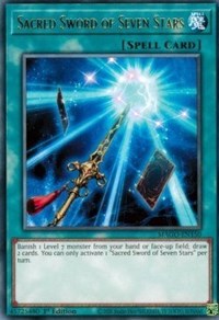 Sacred Sword of Seven Stars [MAGO-EN150] Rare | Anubis Games and Hobby