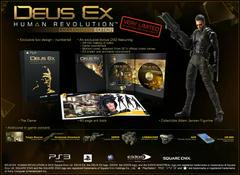 Deus Ex: Human Revolution [Collector's Edition] - PAL Playstation 3 | Anubis Games and Hobby