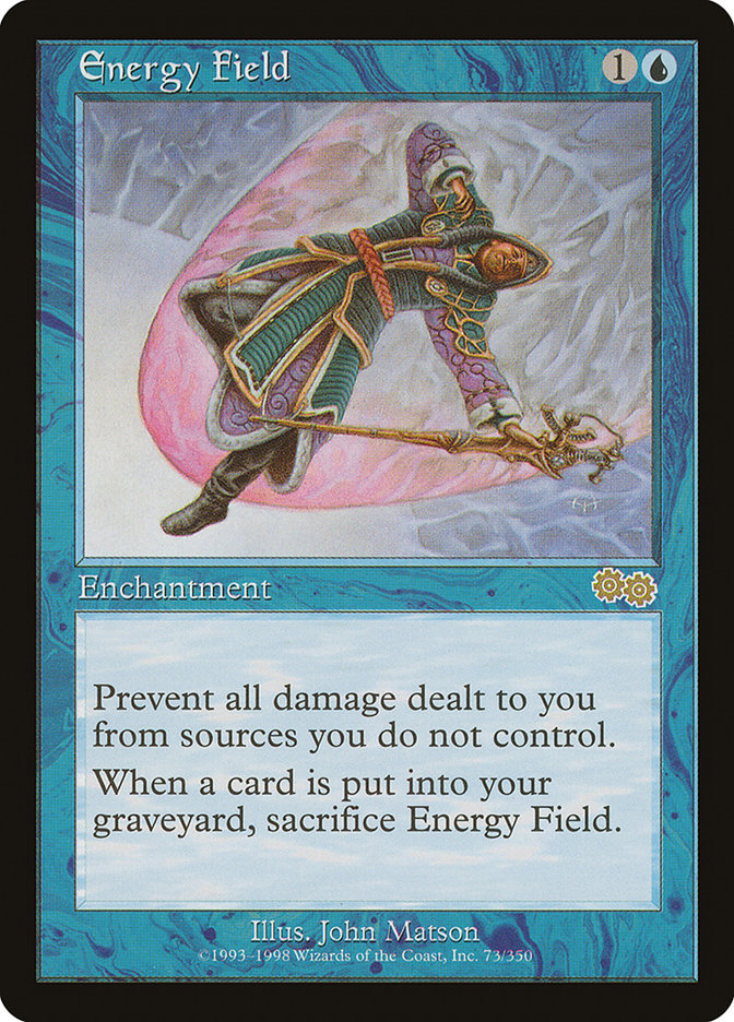 Energy Field [Urza's Saga] | Anubis Games and Hobby