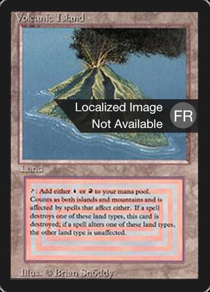 Volcanic Island [Foreign Black Border] | Anubis Games and Hobby