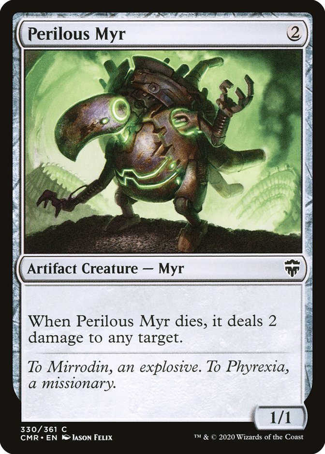 Perilous Myr [Commander Legends] | Anubis Games and Hobby