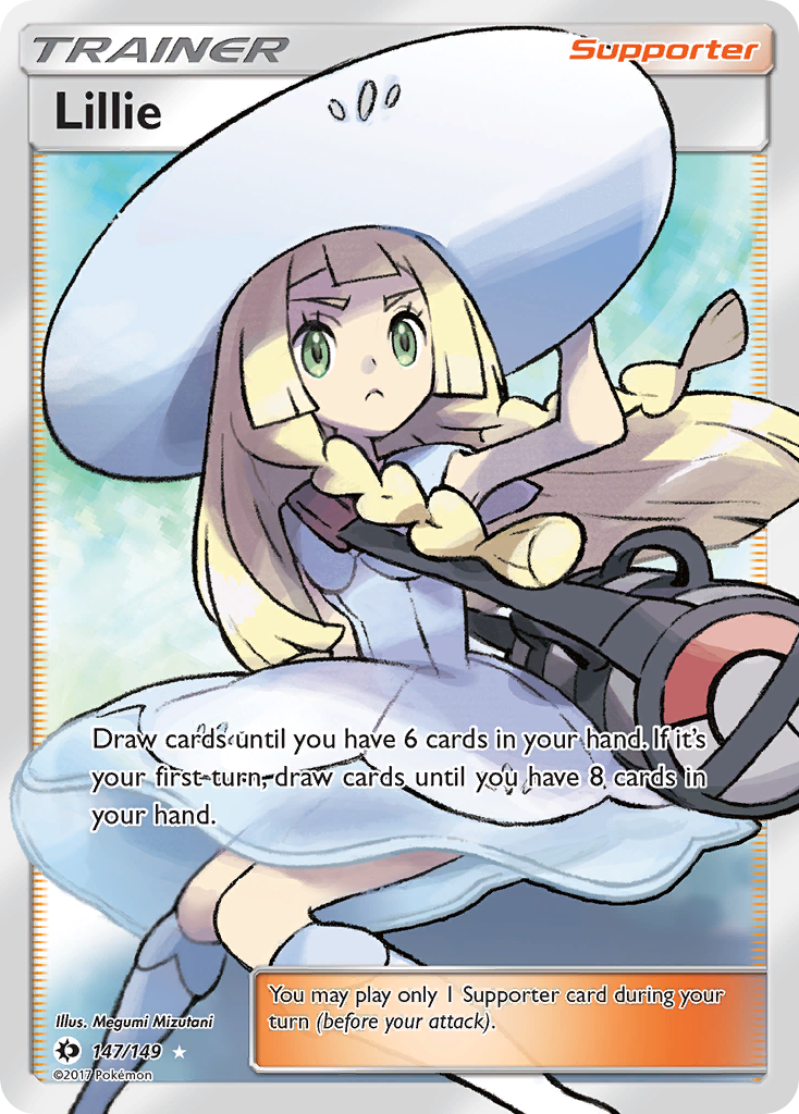 Lillie (147/149) [Sun & Moon: Base Set] | Anubis Games and Hobby