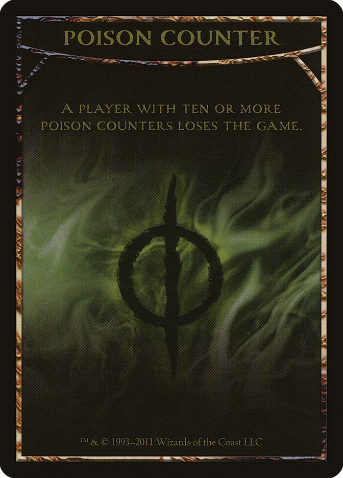 Poison Counter [Mirrodin Besieged Tokens] | Anubis Games and Hobby