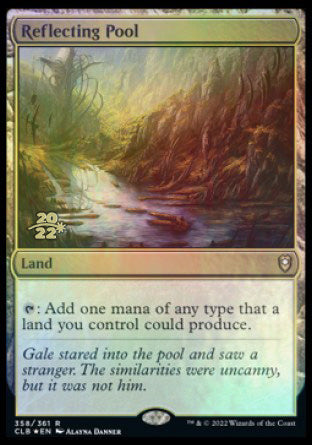 Reflecting Pool [Commander Legends: Battle for Baldur's Gate Prerelease Promos] | Anubis Games and Hobby