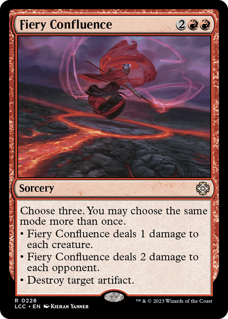 Fiery Confluence [The Lost Caverns of Ixalan Commander] | Anubis Games and Hobby