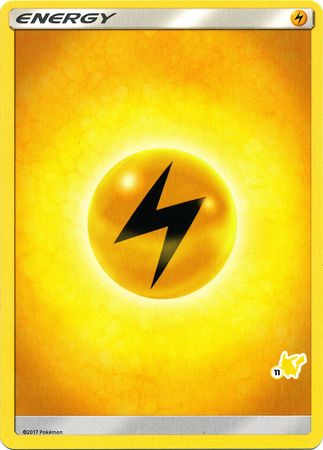 Lightning Energy (Pikachu Stamp #11) [Battle Academy 2020] | Anubis Games and Hobby