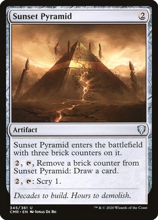 Sunset Pyramid [Commander Legends] | Anubis Games and Hobby