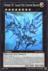 Number 107: Galaxy-Eyes Tachyon Dragon [Lord of the Tachyon Galaxy] [LTGY-EN044] | Anubis Games and Hobby