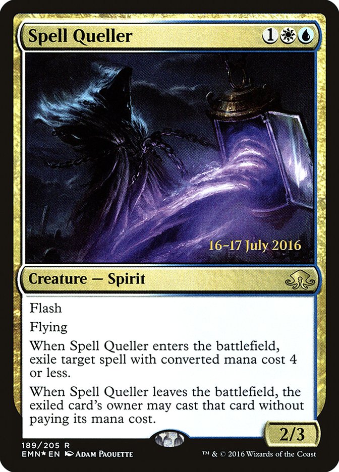 Spell Queller [Eldritch Moon Prerelease Promos] | Anubis Games and Hobby
