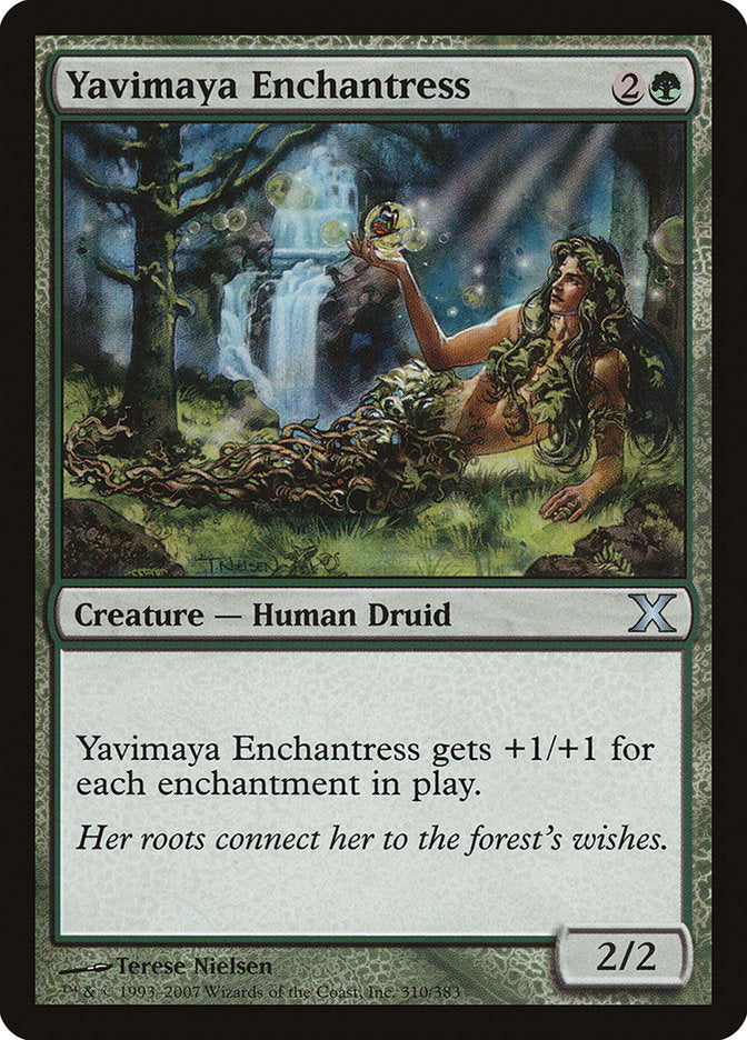 Yavimaya Enchantress [Tenth Edition] | Anubis Games and Hobby