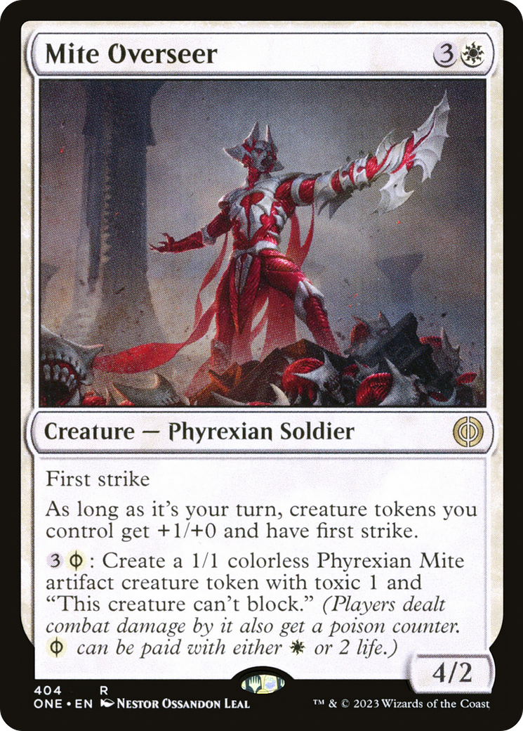 Mite Overseer [Phyrexia: All Will Be One] | Anubis Games and Hobby