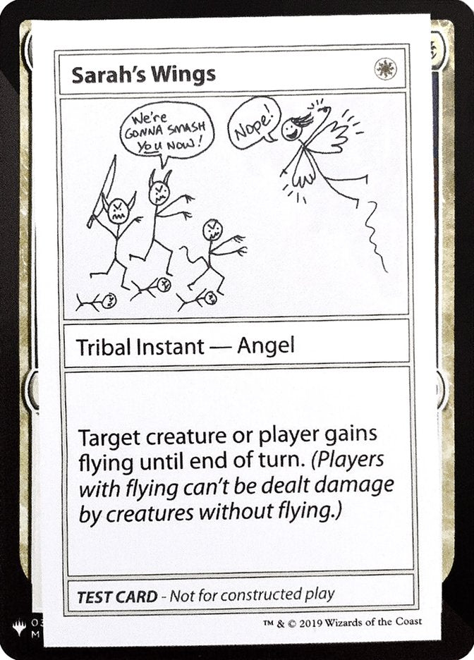 Sarah's Wings [Mystery Booster Playtest Cards] | Anubis Games and Hobby