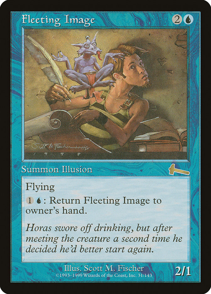 Fleeting Image [Urza's Legacy] | Anubis Games and Hobby