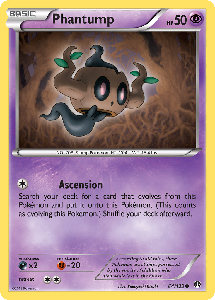 Phantump (64/122) [XY: BREAKpoint] | Anubis Games and Hobby