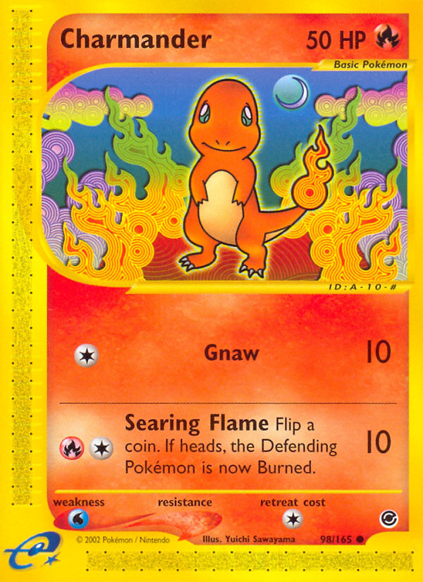 Charmander (98/165) [Expedition: Base Set] | Anubis Games and Hobby