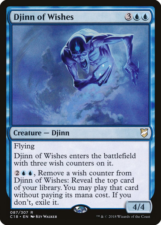 Djinn of Wishes [Commander 2018] | Anubis Games and Hobby