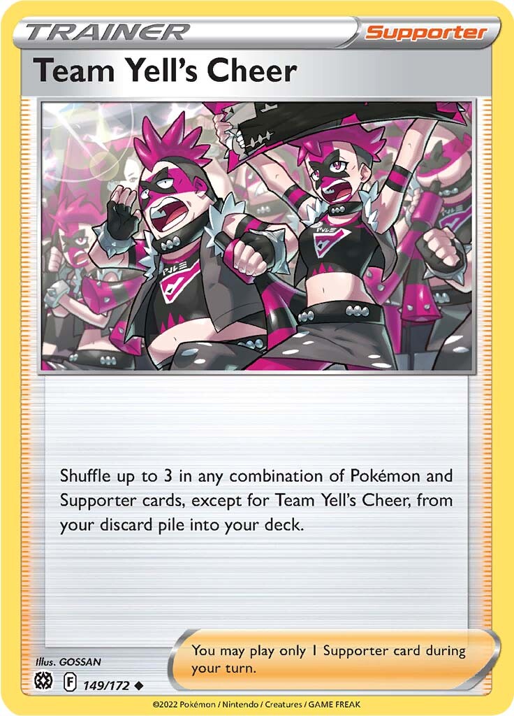 Team Yell's Cheer (149/172) [Sword & Shield: Brilliant Stars] | Anubis Games and Hobby