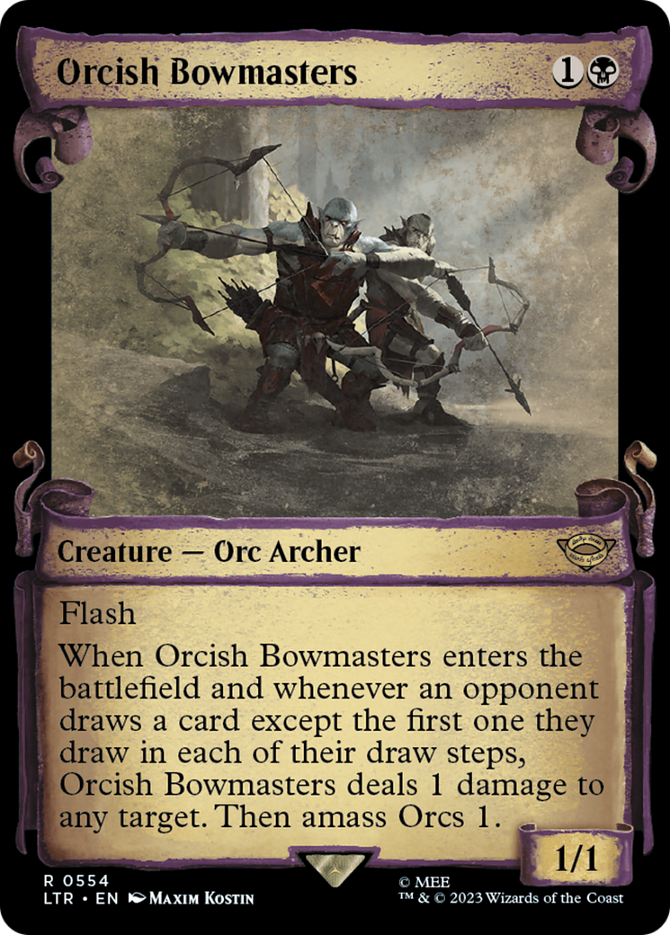 Orcish Bowmasters [The Lord of the Rings: Tales of Middle-Earth Showcase Scrolls] | Anubis Games and Hobby