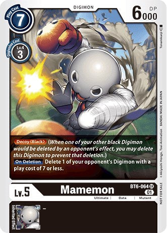Mamemon [BT6-064] (Revision Pack 2021) [Double Diamond Promos] | Anubis Games and Hobby